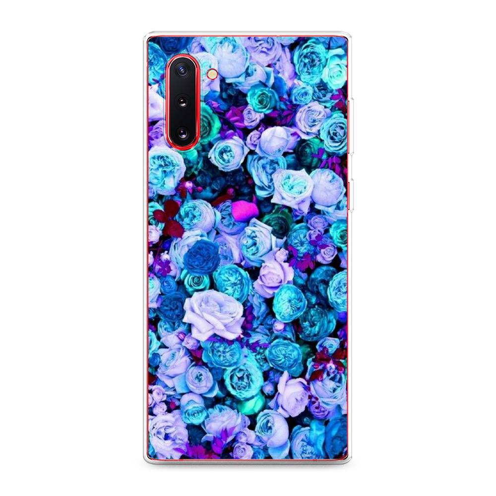 

Чехол на Samsung Galaxy Note 10 "Цветочный ковер", Фиолетовый, 28650-2