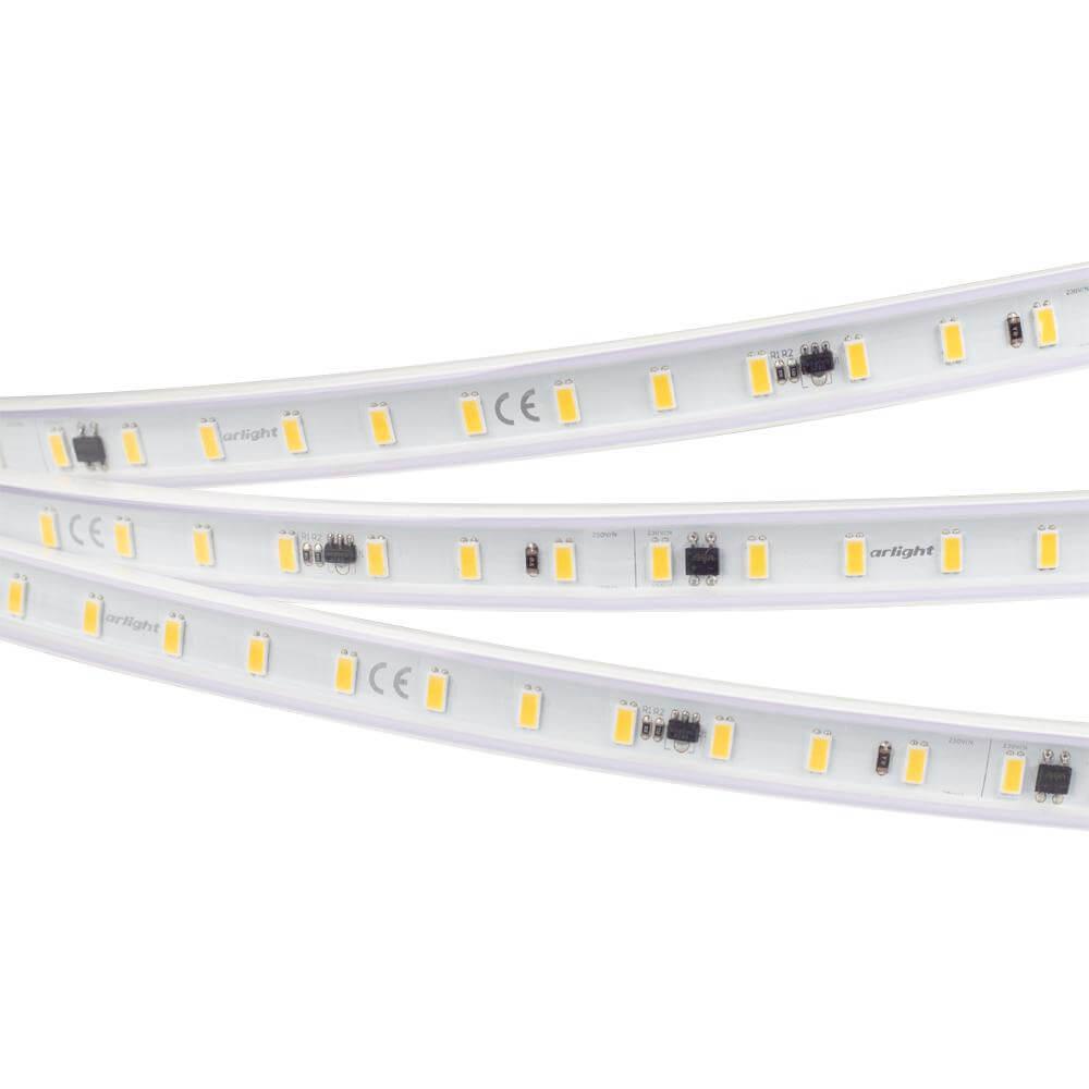 фото Светодиодная лента arlight 14w/m 72led/m 5630smd теплый белый 50m 027054
