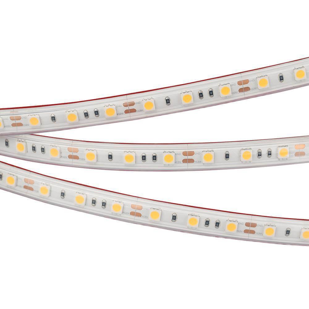 фото Светодиодная лента arlight 14,4w/m 60led/m 5060smd холодный белый 5m 021401