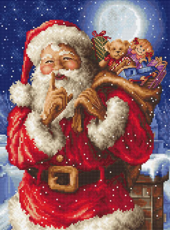 

Набор для вышивания «Santa’s secret»