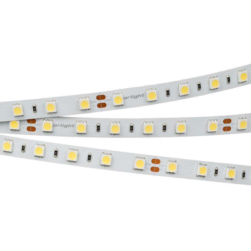 

Светодиодная лента Arlight 14,4W/m 60LED/m 5060SMD теплый белый 5M 014962