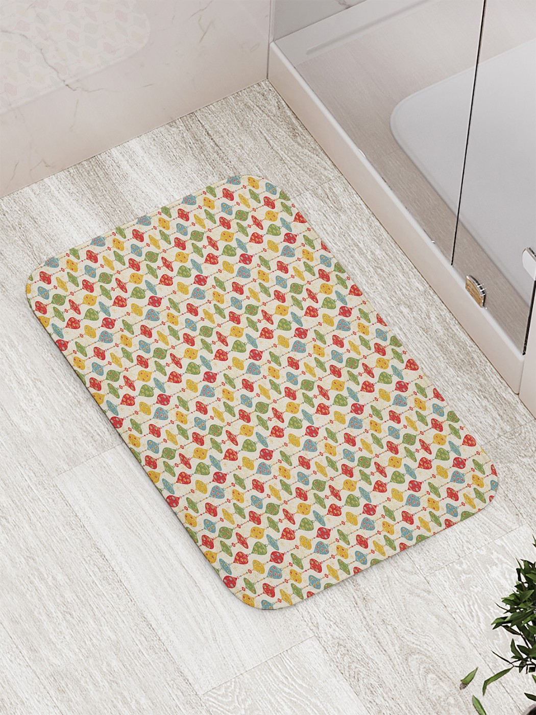 

bath_66755 Коврик противоскользящий для ванной, сауны, бассейна, 77х52 см