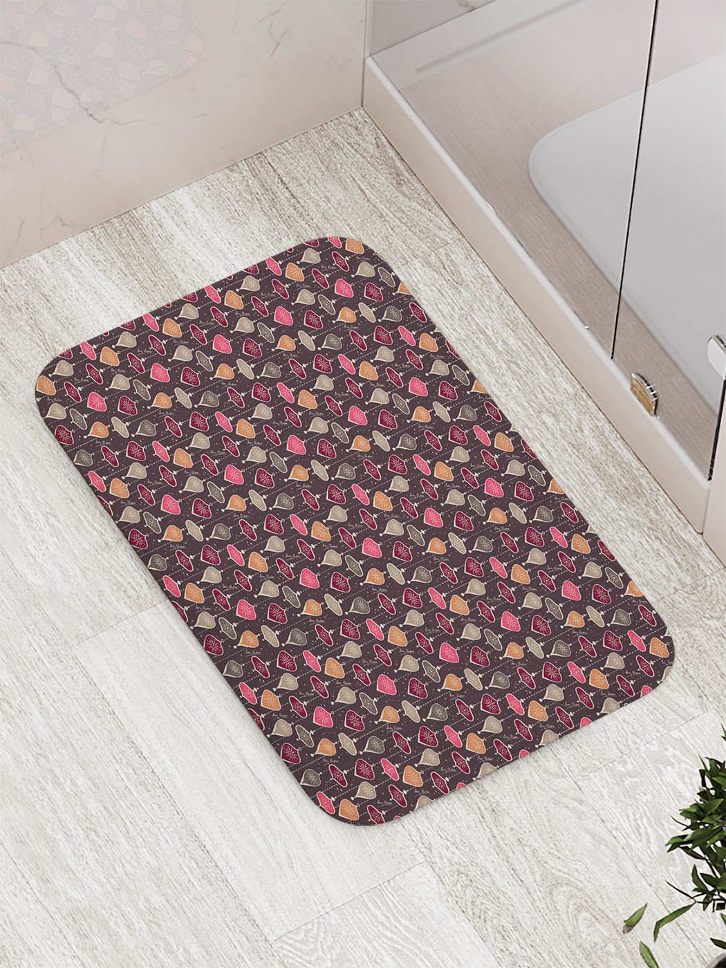 

bath_66753 Коврик противоскользящий для ванной, сауны, бассейна, 77х52 см