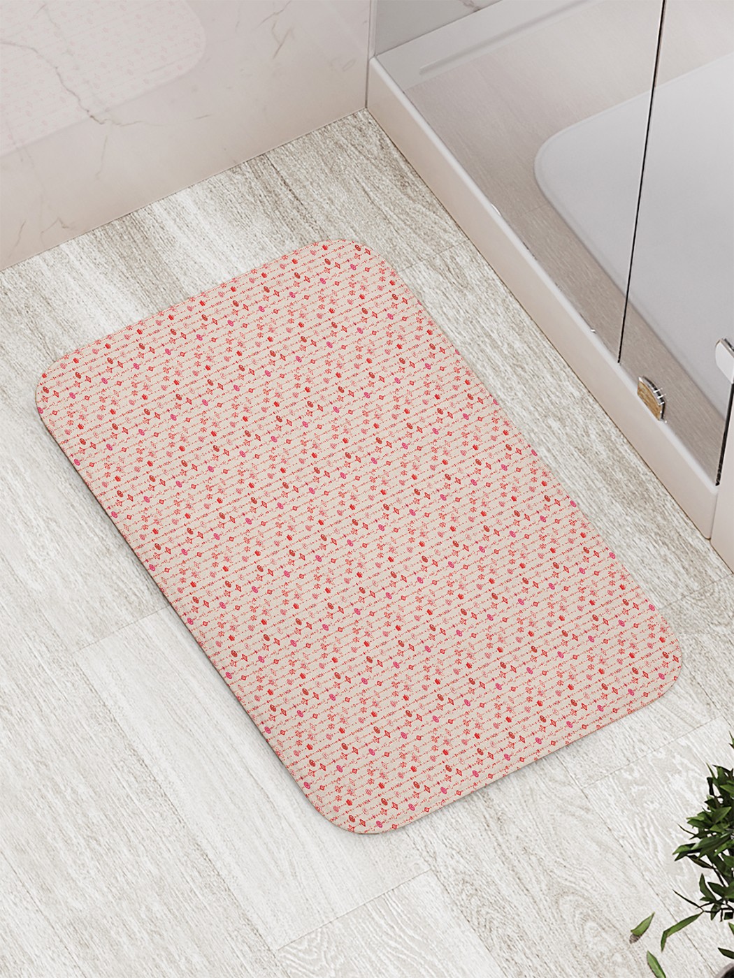 

bath_66752 Коврик противоскользящий для ванной, сауны, бассейна, 77х52 см