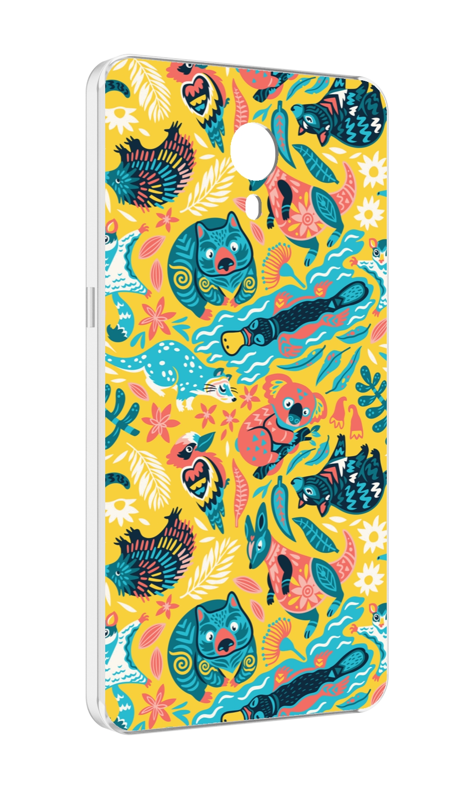 

Чехол MyPads seamless-pattern для Meizu M3 Note, Прозрачный, Tocco