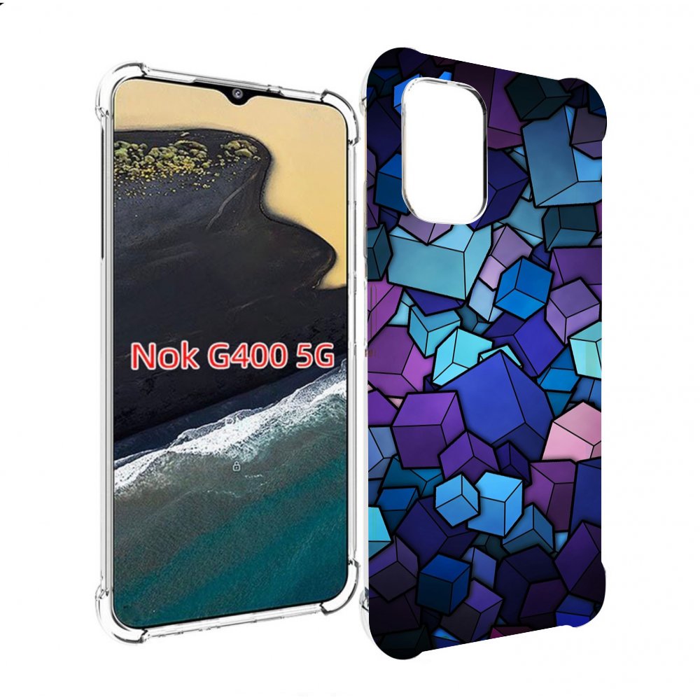 

Чехол MyPads лепестки для Nokia G400 5G, Прозрачный, Tocco