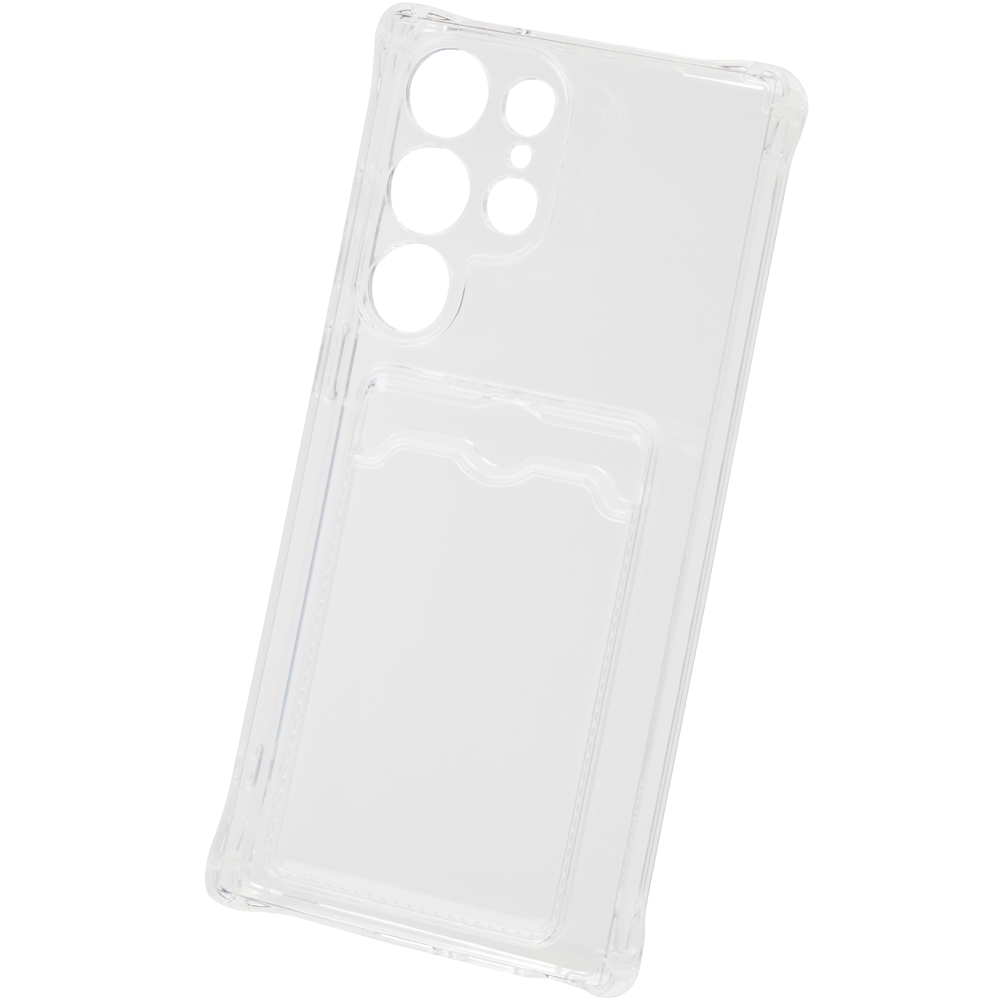 

Чехол Gresso Air с кардхолдером Transparent для Samsung Galaxy S23 Ultra, Прозрачный, Air для Samsung Galaxy S23 Ultra