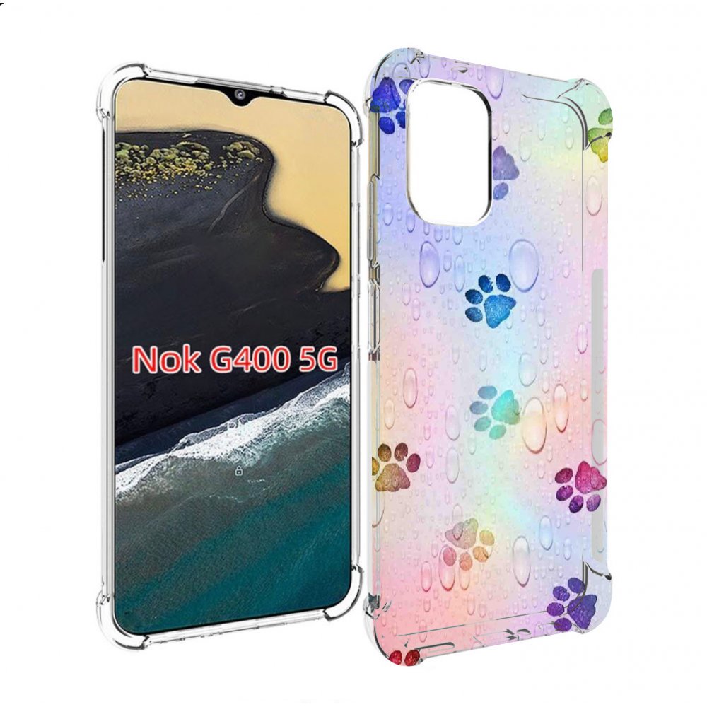 

Чехол MyPads лапки для Nokia G400 5G, Прозрачный, Tocco