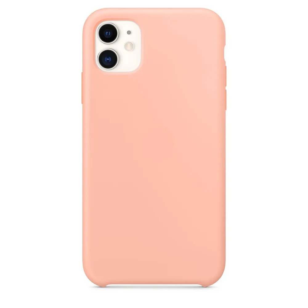 

Накладка силикон Silicone Case для iPhone 11 Pro Grapefruit, Розовый, НакладкасиликонSiliconCaseдляiPhone11PRO