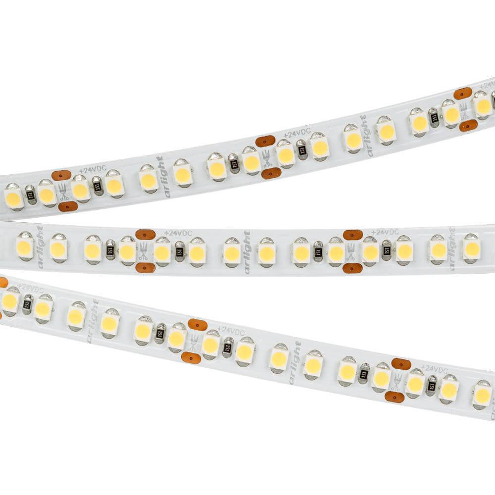 фото Светодиодная лента arlight 14,4w/m 180led/m 3528smd холодный белый 5m 018729