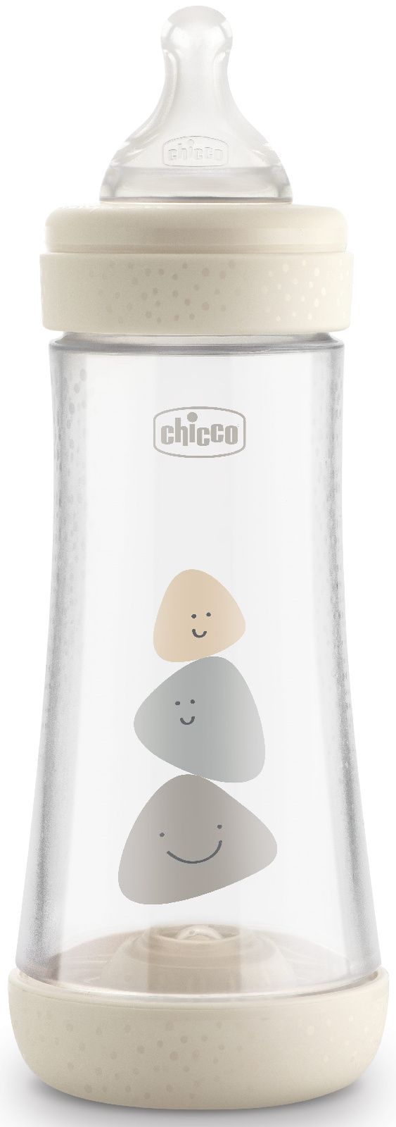 

Бутылочка Chicco Perfect5 Uni 4м+ бежевая, 300 мл, Бежевый, Perfect5 4м+ 300 мл