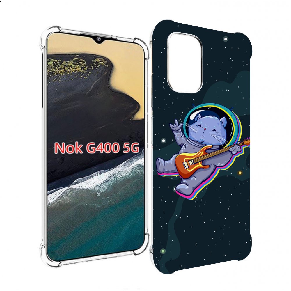 

Чехол MyPads крутой-хомяк-в-космосе для Nokia G400 5G, Прозрачный, Tocco