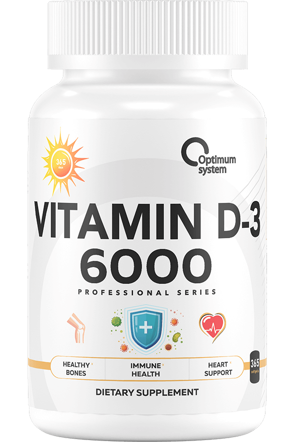 Витаминный комплекс Optimum system Vitamin D-3 6000 softgels 365 шт.