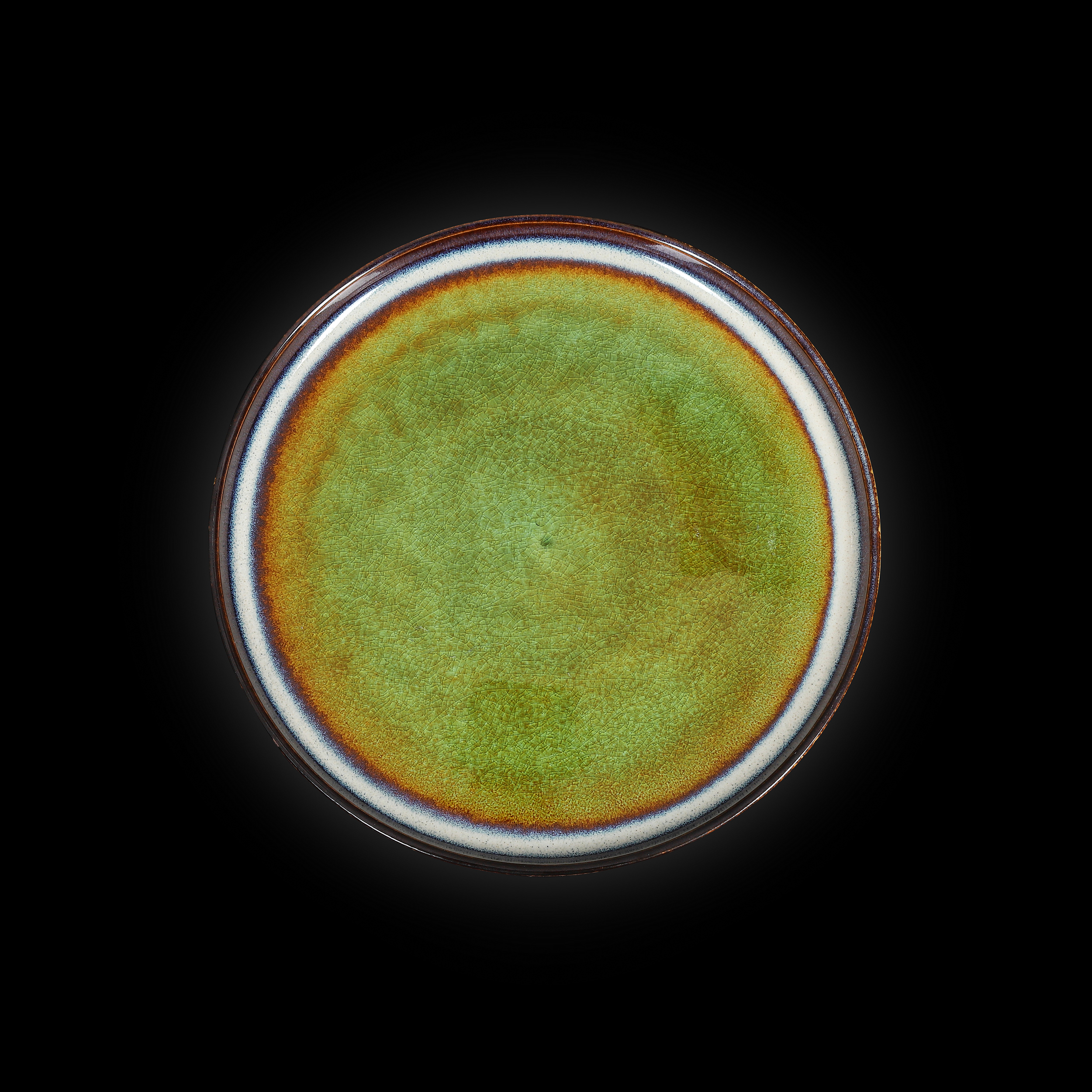 

Тарелка мелкая 8,5" 223мм, синий+зеленый "Corone Verde" HL482490