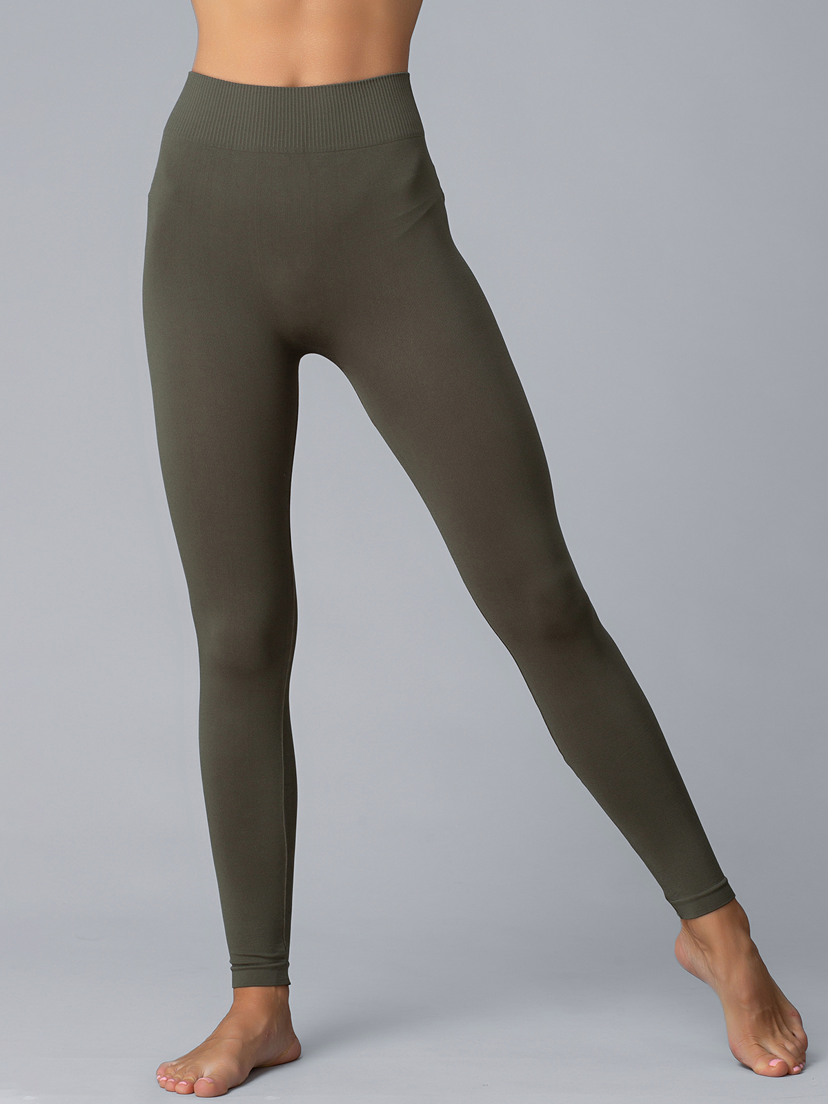 

Леггинсы женские Giulia LEGGINGS 01 коричневые S/M, Коричневый, LEGGINGS 01