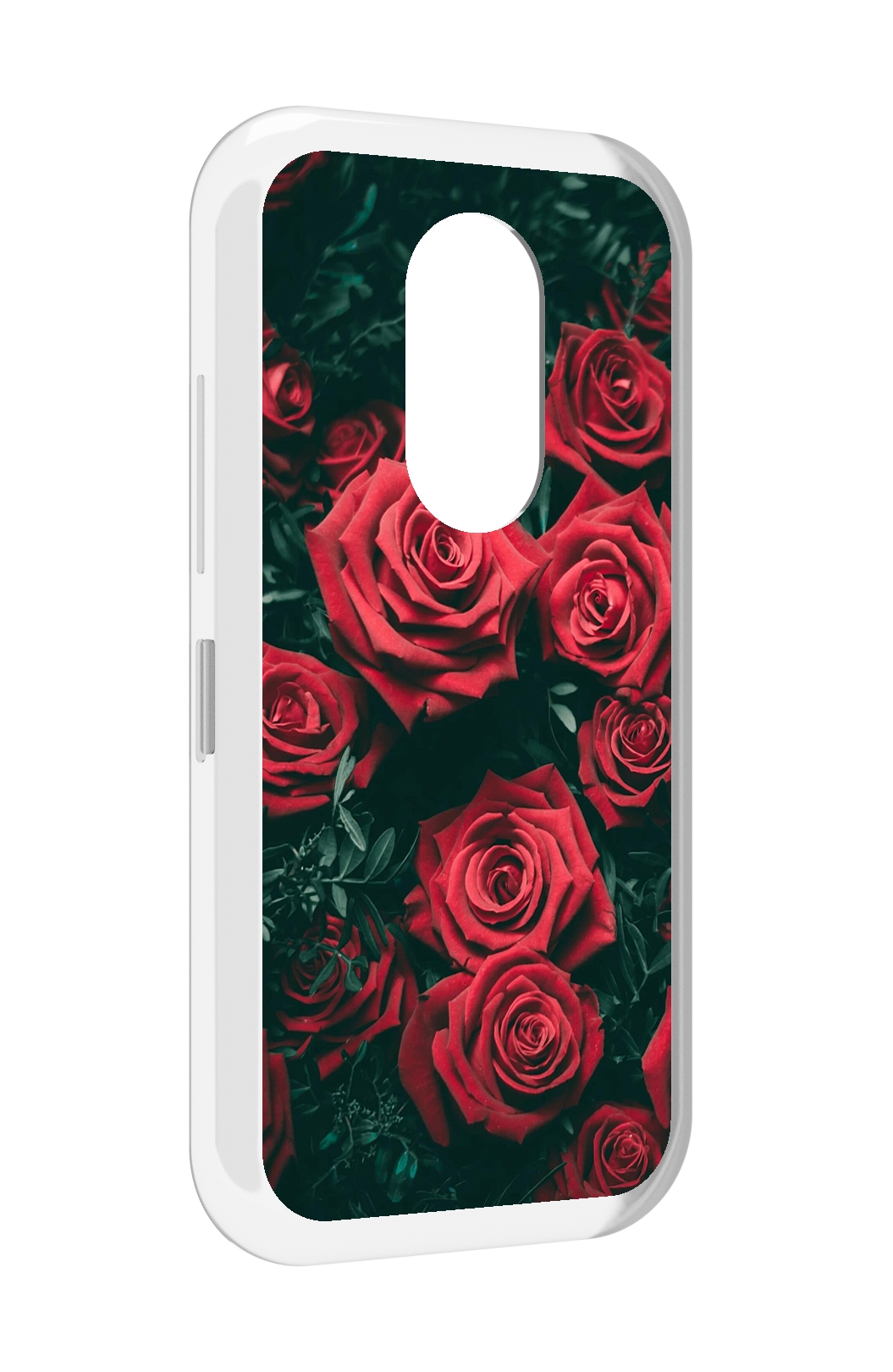 

Чехол MyPads красные-бархатные-розы для Doogee S61 / S61 Pro, Прозрачный, Tocco