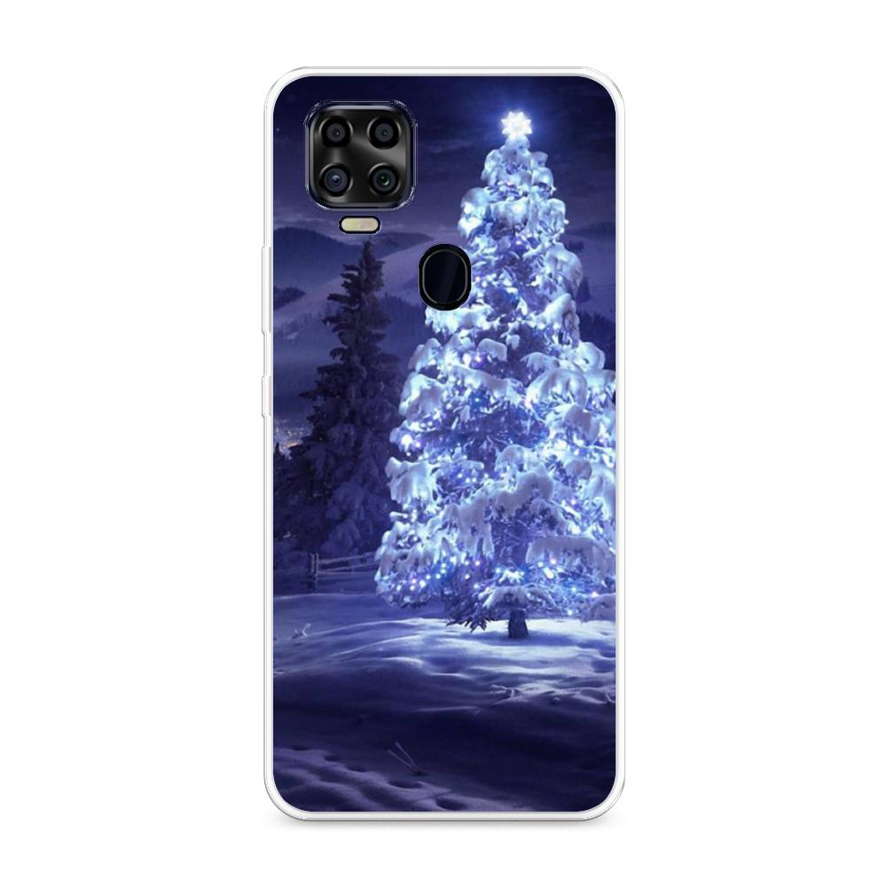 

Чехол на ZTE Blade V2020 "Зима 4", Синий;черный;белый, 134350-2