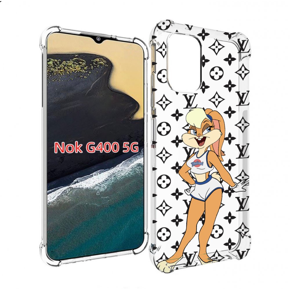 

Чехол MyPads красивый-принт-на-чехол женский для Nokia G400 5G, Прозрачный, Tocco