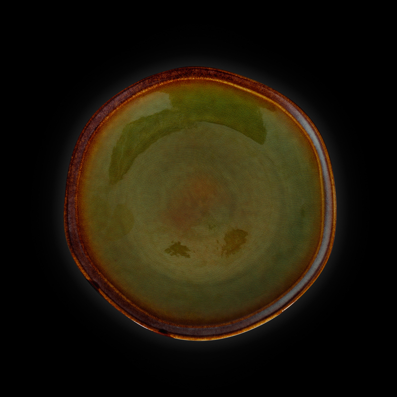 

Тарелка мелкая 10" 255мм, синий+зеленый "Corone Verde" HL496950