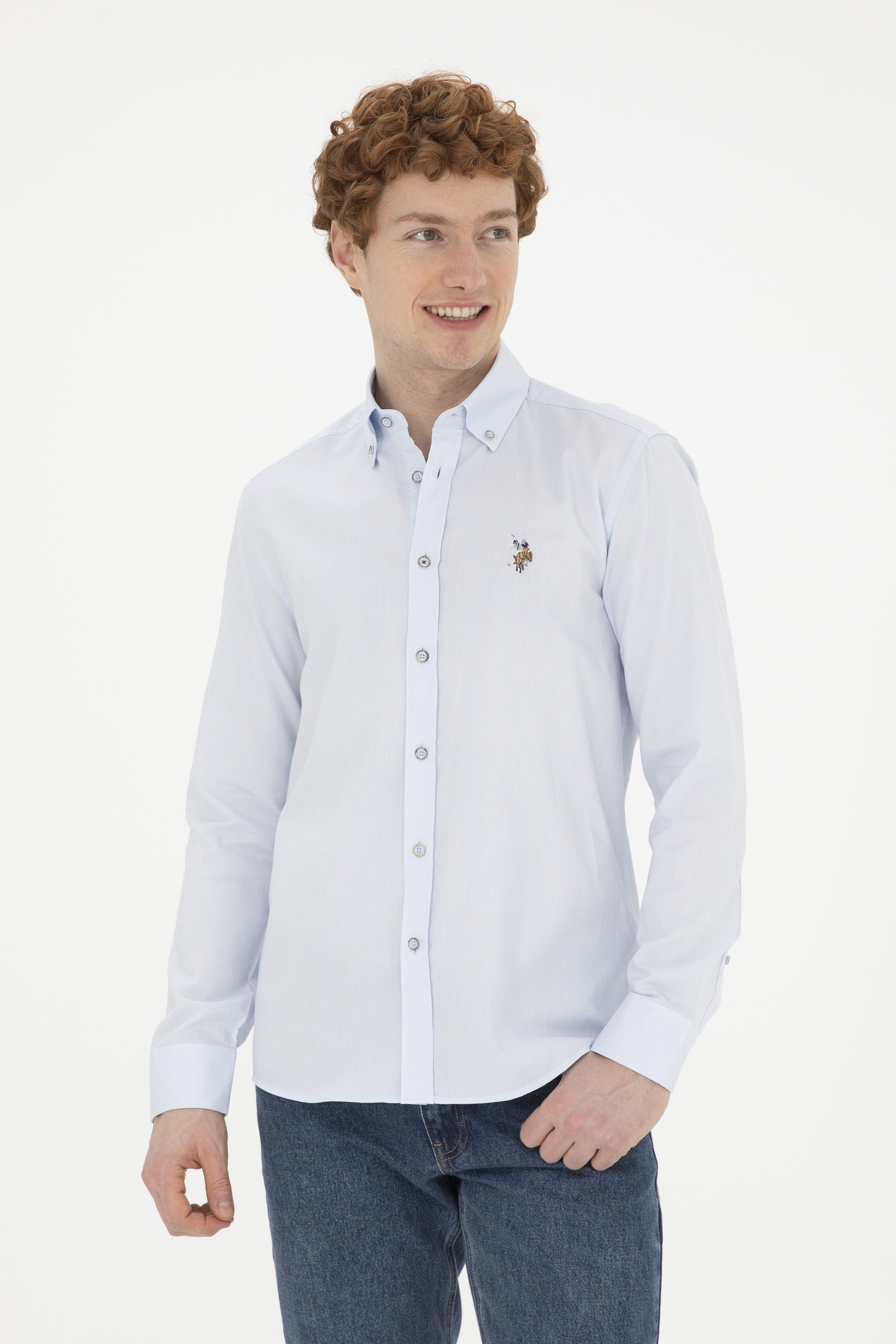 

Рубашка мужская US Polo Assn G081SZ0040CEDCOLOR024Y голубая 2XL, Голубой, G081SZ0040CEDCOLOR024Y