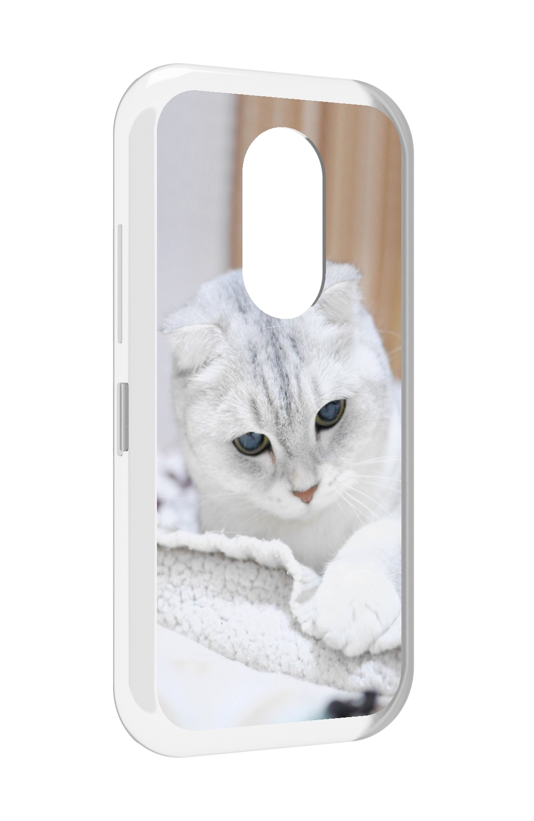 

Чехол MyPads кошка чаузи для Doogee S61 / S61 Pro, Прозрачный, Tocco