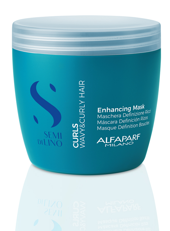Маска Alfaparf Milano для кудрявых и вьющихся  волос SDL CURLS ENHANCING MASK, 500 мл l’alga маска увлажняющая для вьющихся волос seacurl curls mask 100 мл