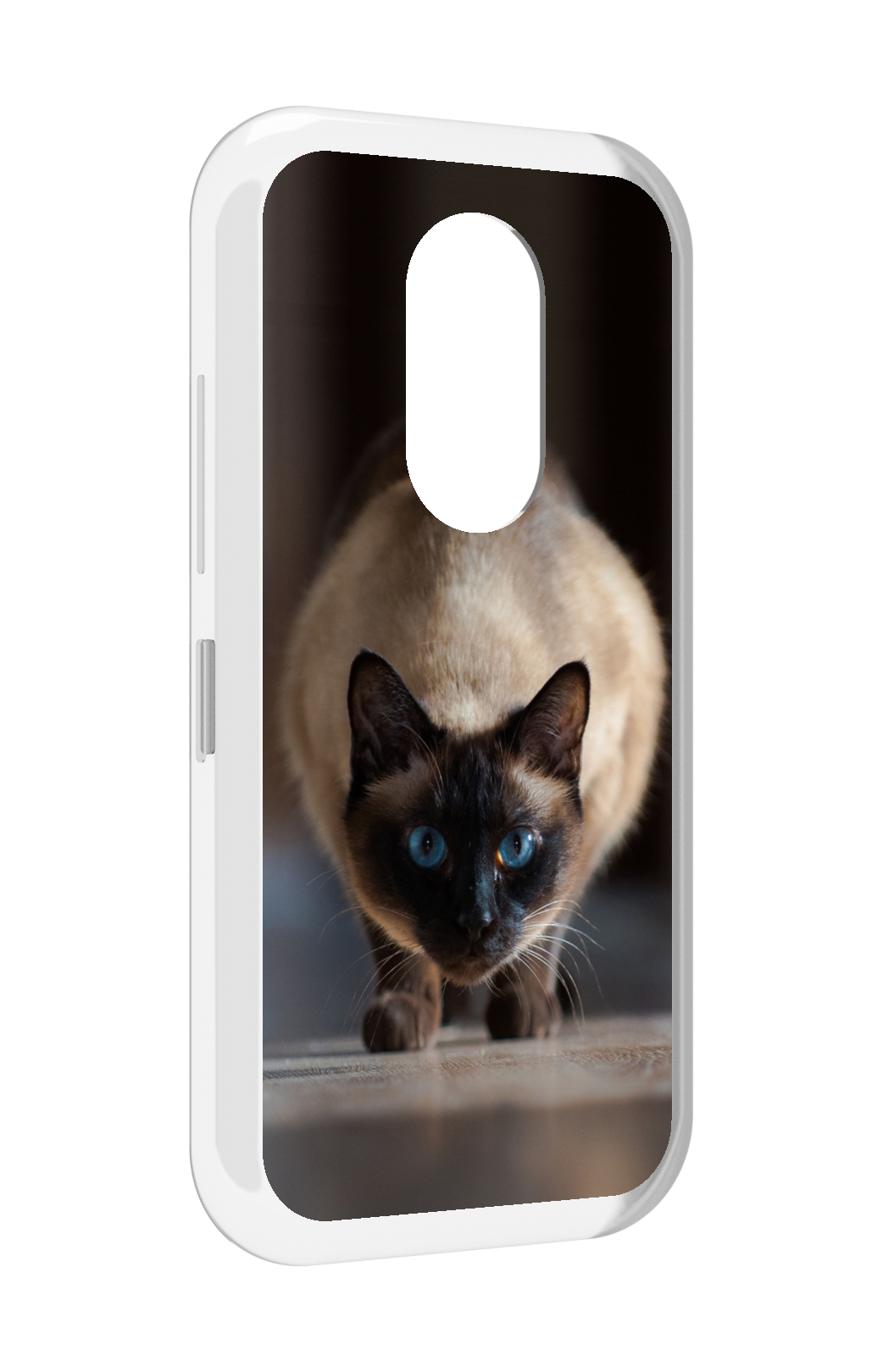 

Чехол MyPads кошка сиамская для Doogee S61 / S61 Pro, Прозрачный, Tocco