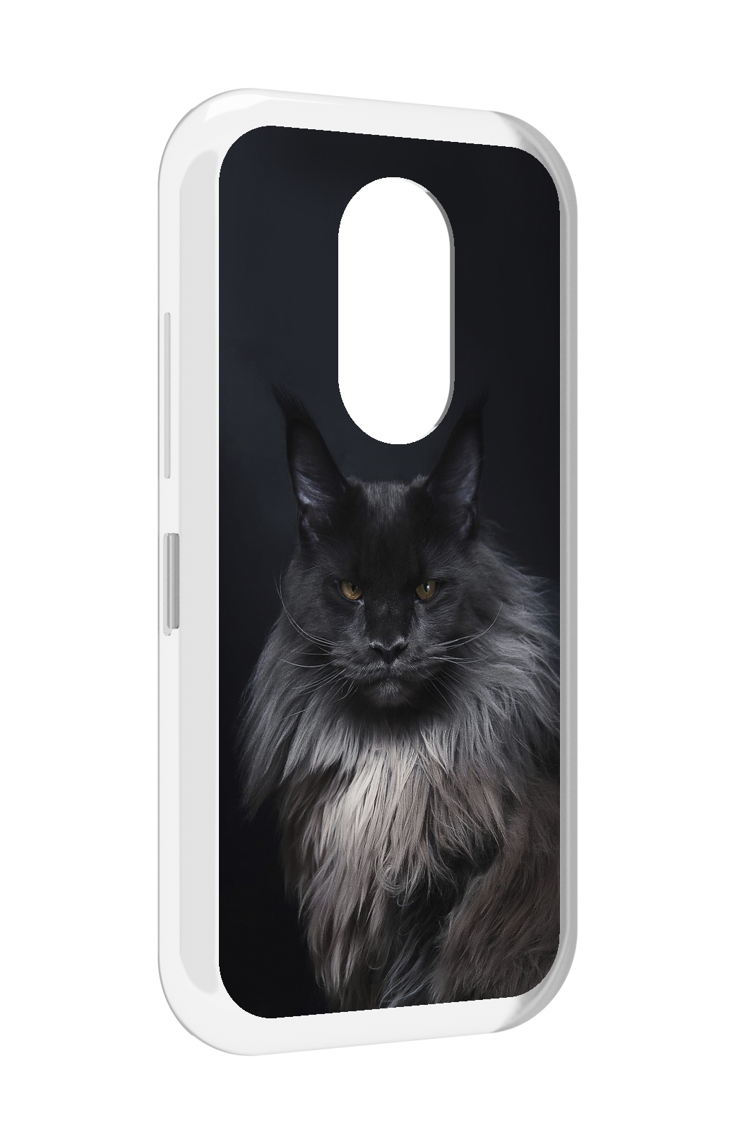 

Чехол MyPads кошка меин кун 2 для Doogee S61 / S61 Pro, Прозрачный, Tocco