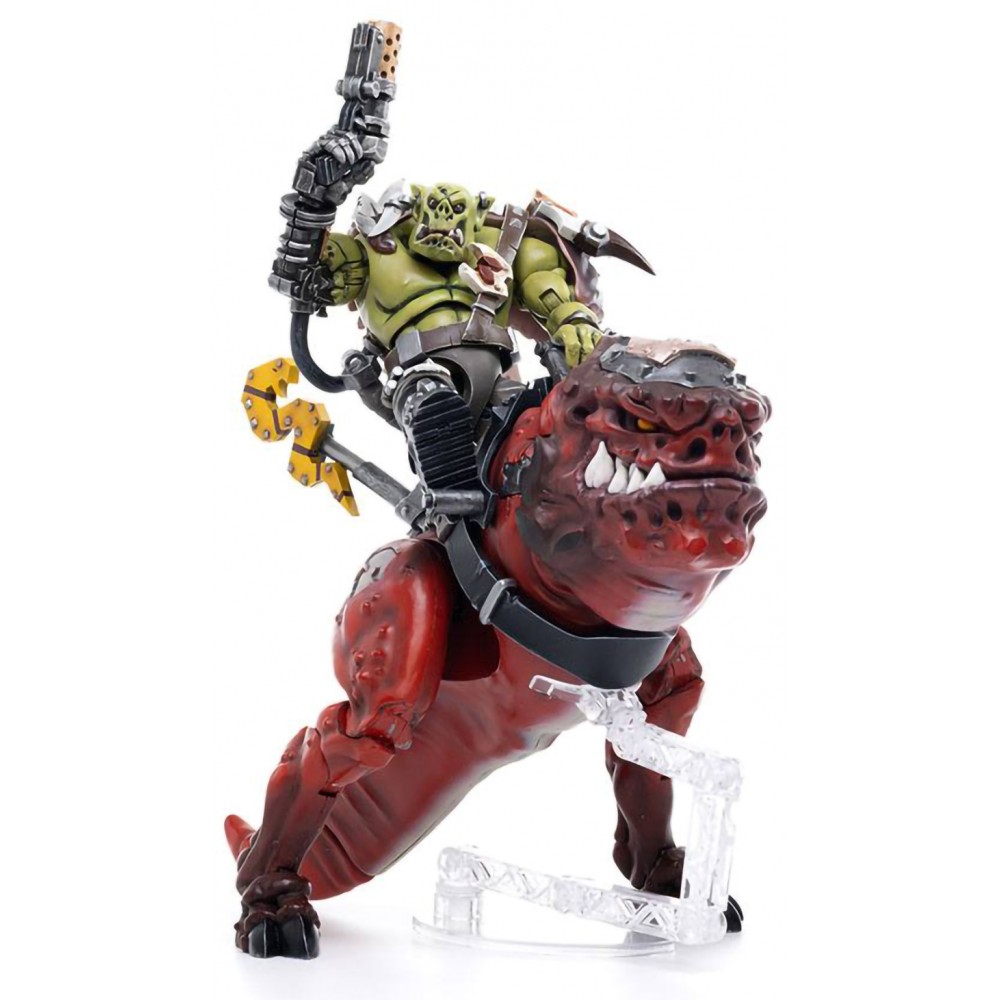 

Фигурка JoyToy Warhammer 40K Orks Squighog Nob On Smasha Squig 1:18 JT3112