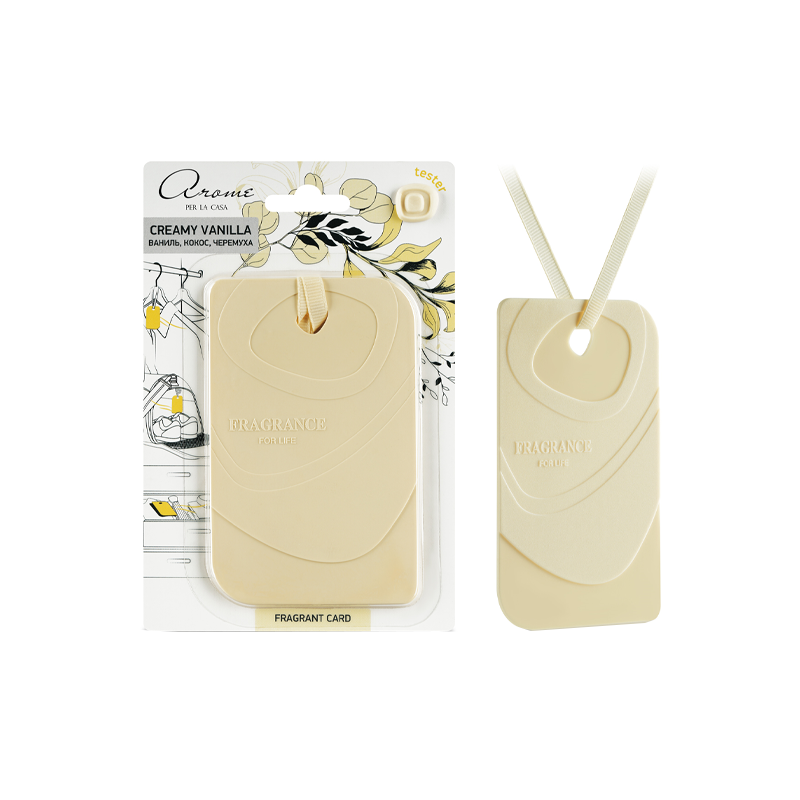 Ароматизатор для дома АЕР Fragrant Card Creamy Vanilla 1 шт