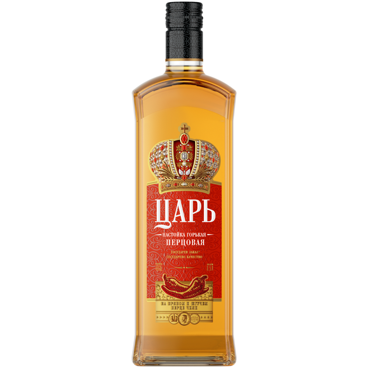 

Настойка ЦАРЬ перцовая 40% 0,5