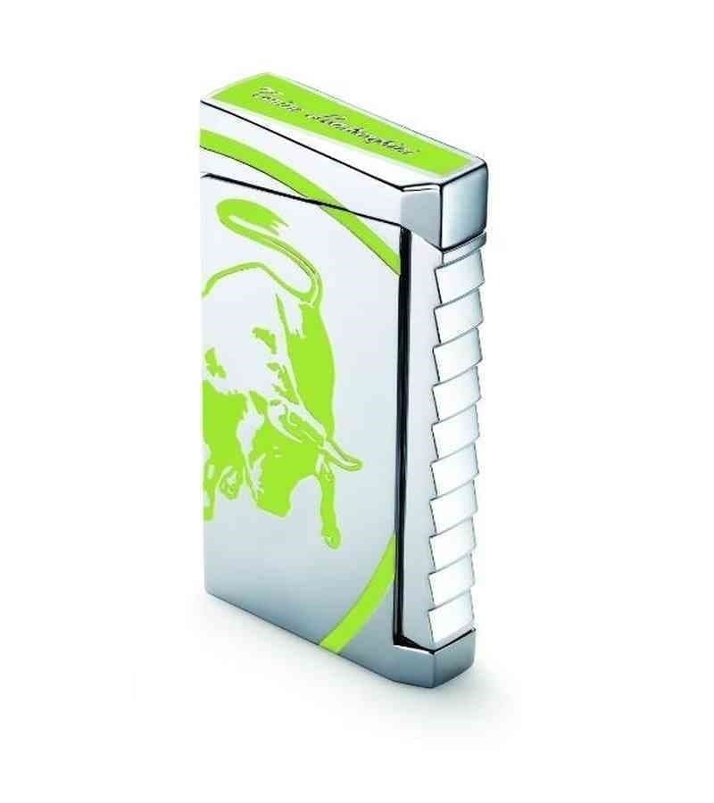 Зажигалка Tonino Lamborghini (Тонино Ламборгини) MFH-244 IL TORO LIGHTER  green