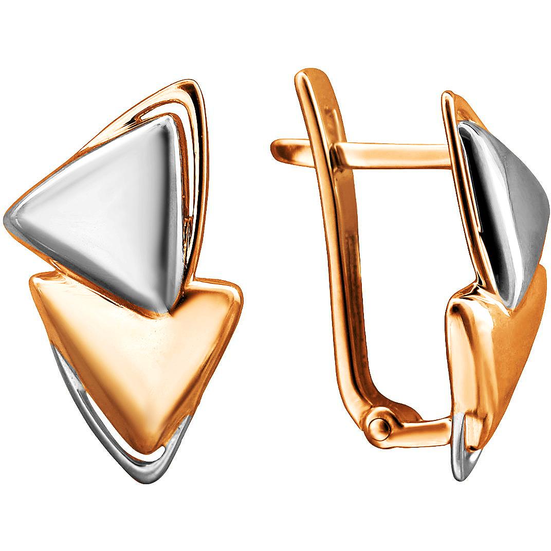 

Серьги женские из золота Эстет 01С0112339Р, без вставки, 01С0112339Р