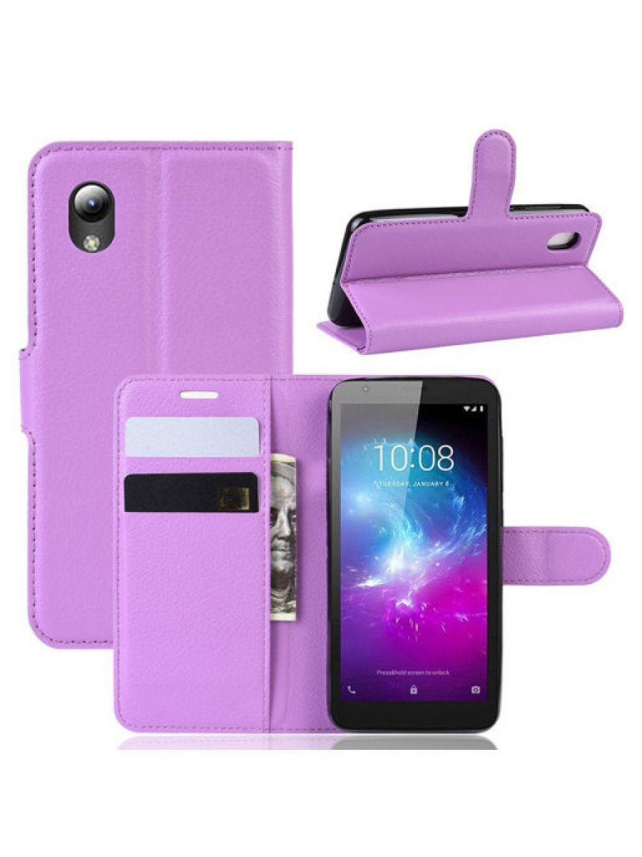 

Brodef Wallet чехол книжка для ZTE Blade A3 (2019)/ZTE Blade L8 черный