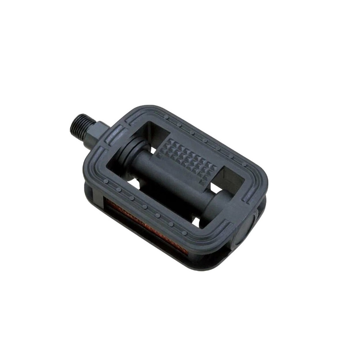 

Педали велосипедные FEIMIN FP-826 107х68мм пластик черные стальная ось 340 грамм, Черный