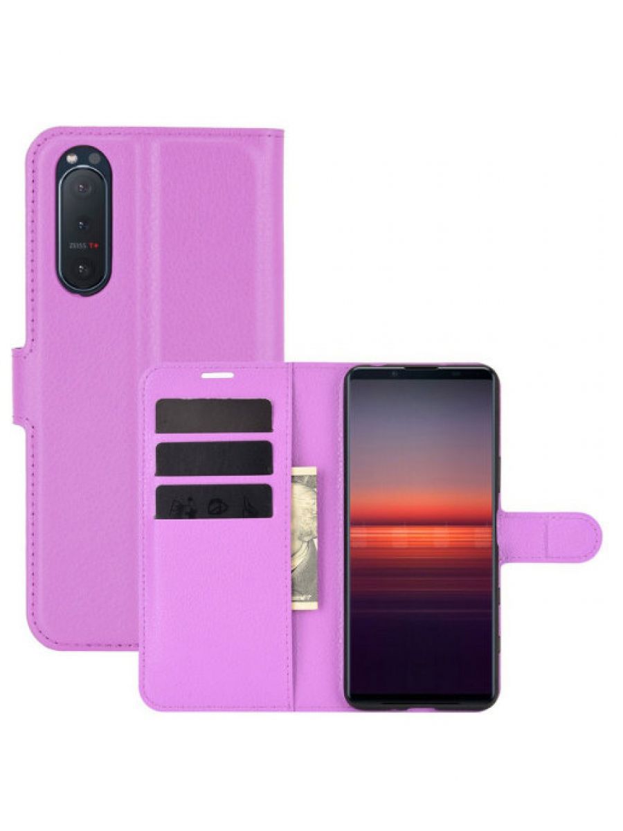 

Brodef Wallet чехол книжка для Sony Xperia 5 II черный