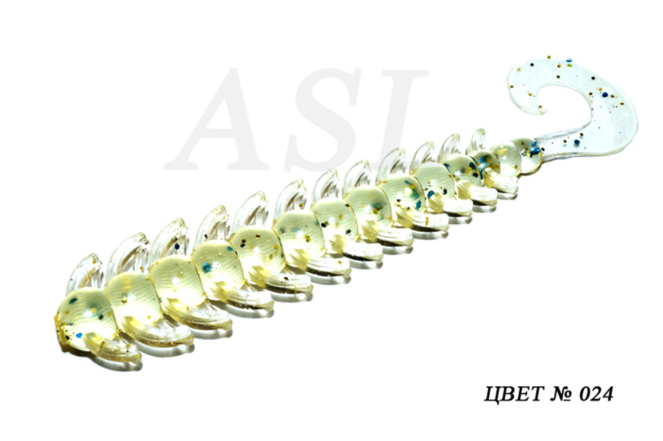 

Силиконовая приманка ASL Бакси цв. 024 L-10см 5шт/уп, Бакси