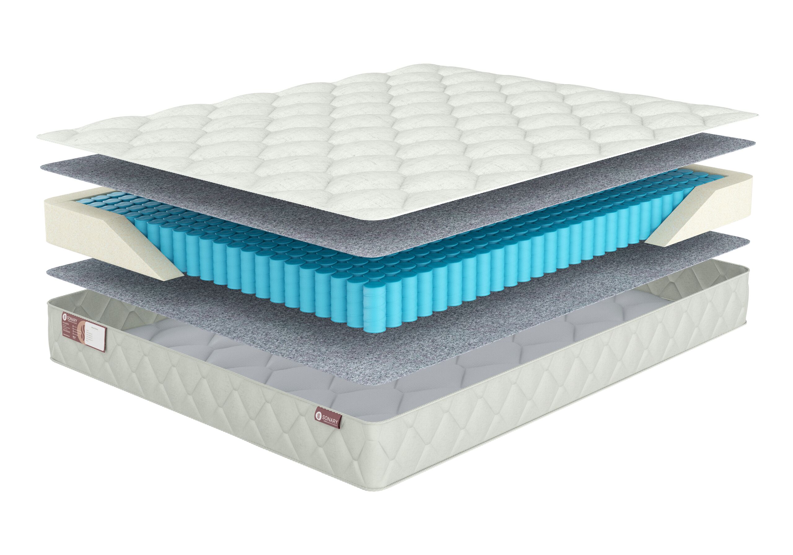 

Матрас Sonary Urban Vert 220х200, Белый, Vert