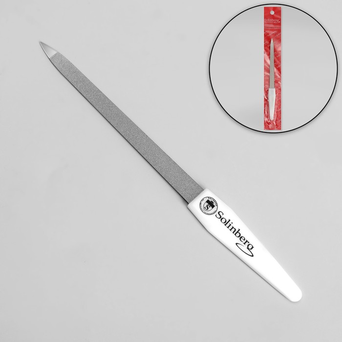 

Пилка металлическая для ногтей, 17 см, цвет белый, 427