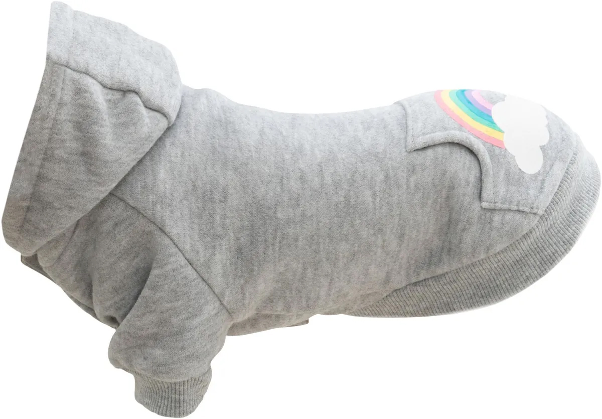 

Худи Trixie Rainbow Falls светло-серое для собак XS: 30 см