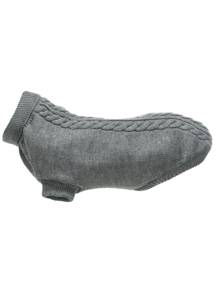 Пуловер Trixie Kenton серый для собак XS: 30 см