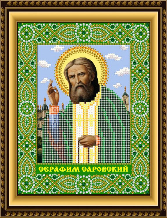 

Рисунок на ткани «Серафим Саровский»