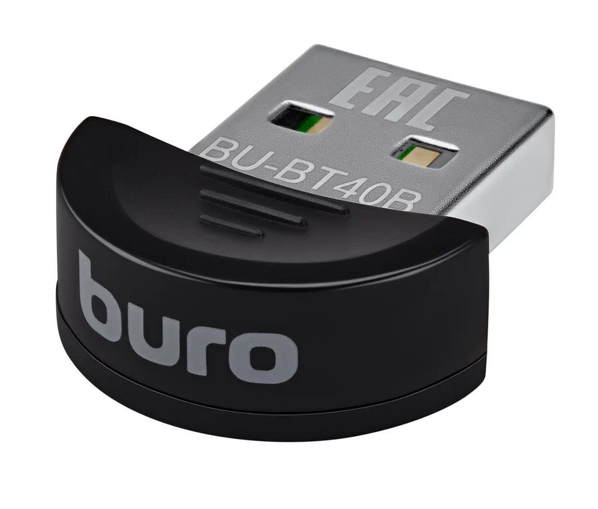 Адаптер USB Buro BU-BT40B BT4.0+EDR class 1.5 20м черный