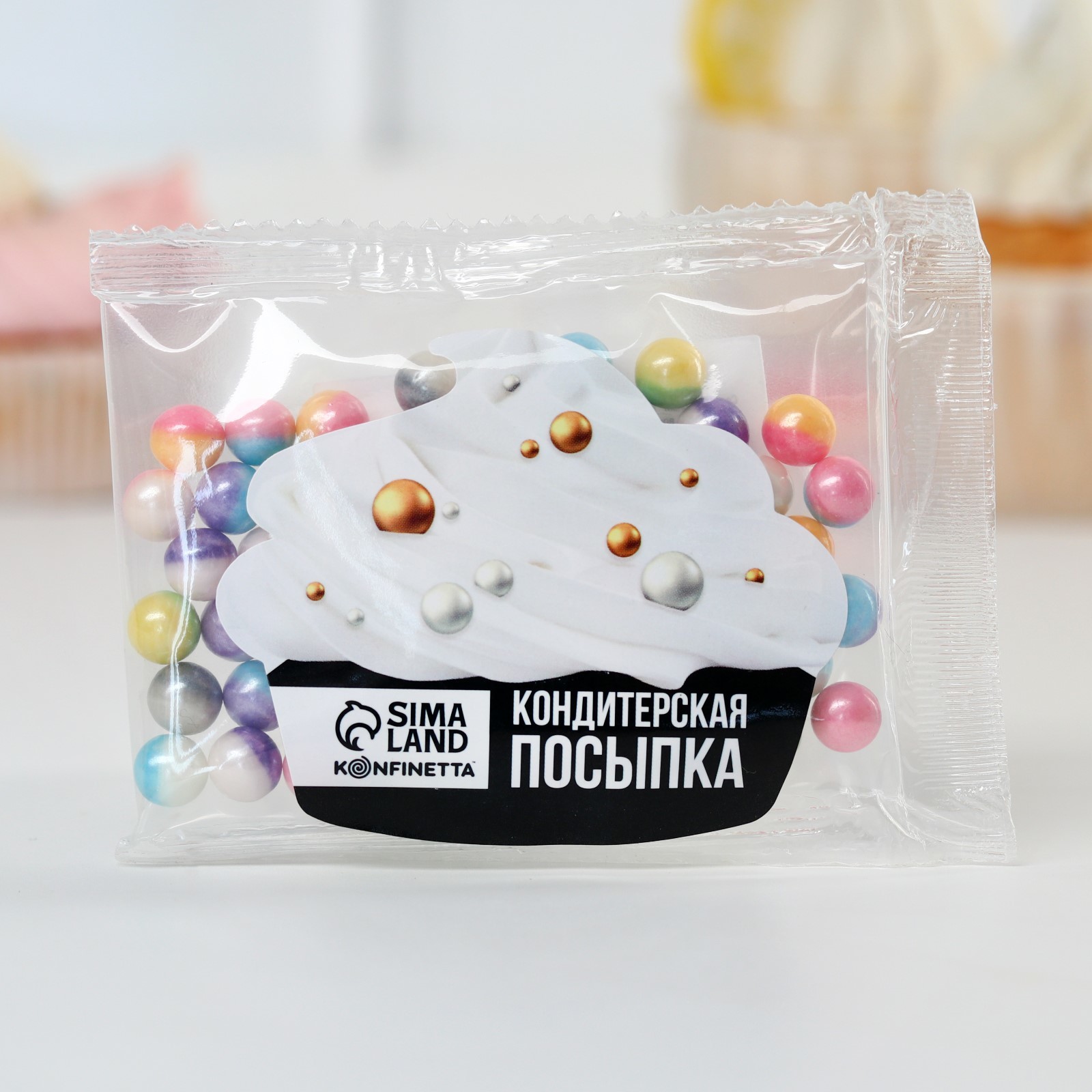 

Кондитерская посыпка KONFINETTA Яркая радуга, 25 г