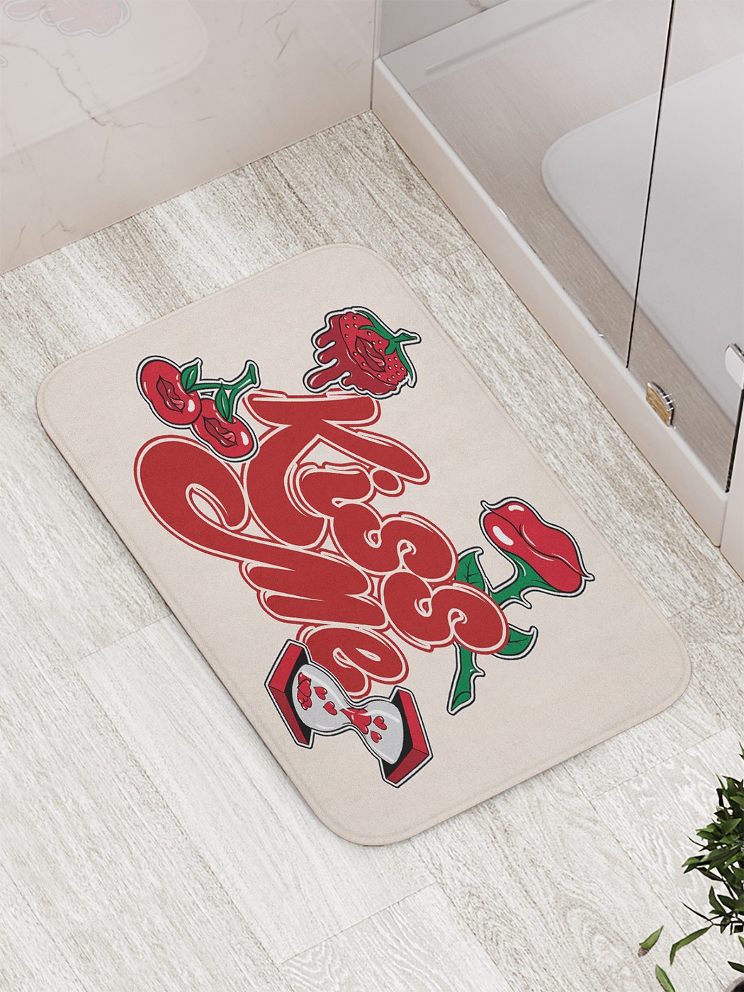 

bath_66559 Коврик противоскользящий для ванной, сауны, бассейна, 77х52 см