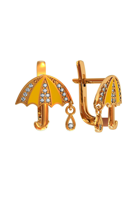 

Серьги женские из серебра ПРИВОЛЖСКИЙ ЮВЕЛИР 372607-FA11, фианит, 372607-FA11