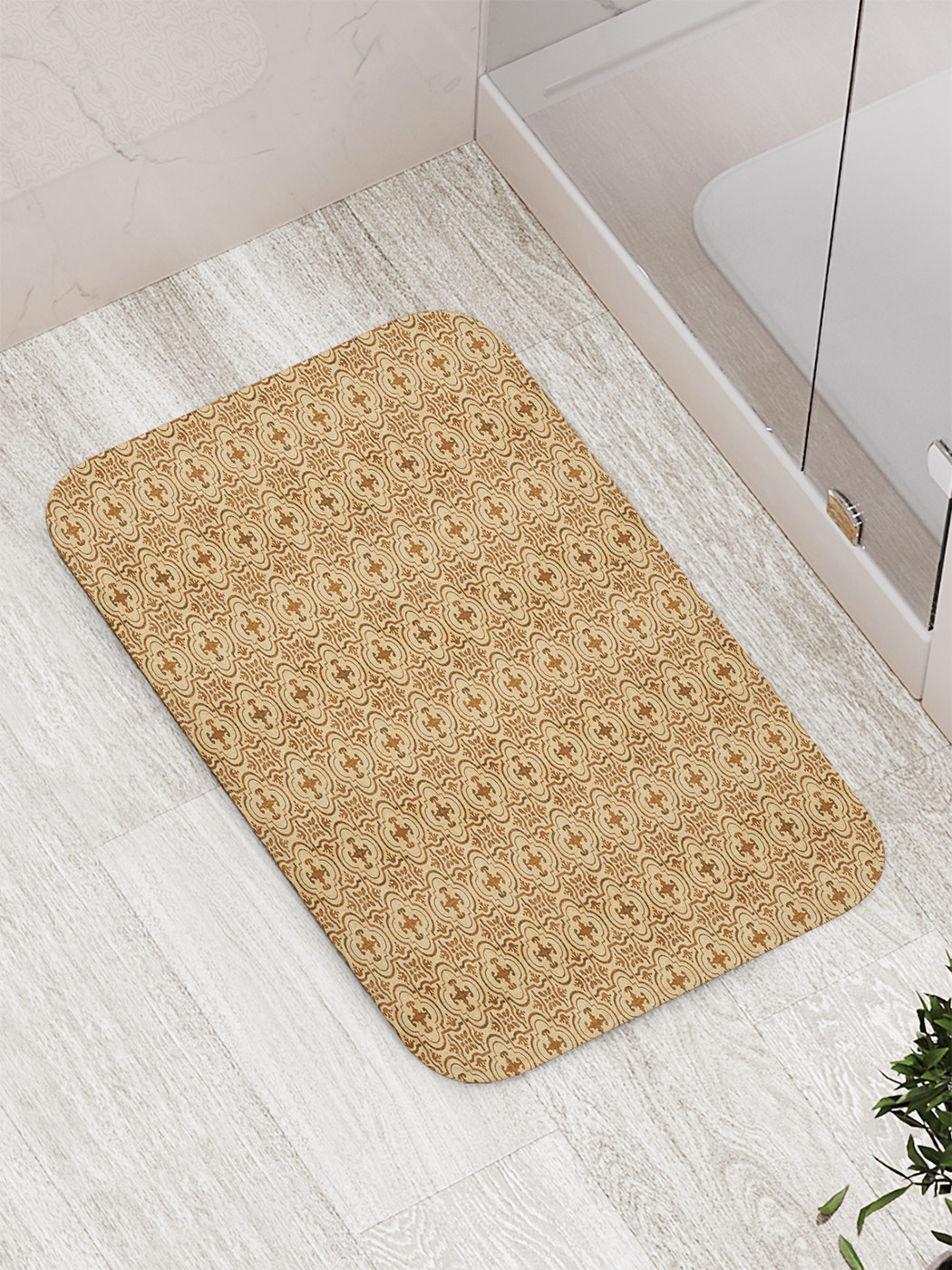 

bath_66466 Коврик противоскользящий для ванной, сауны, бассейна, 77х52 см