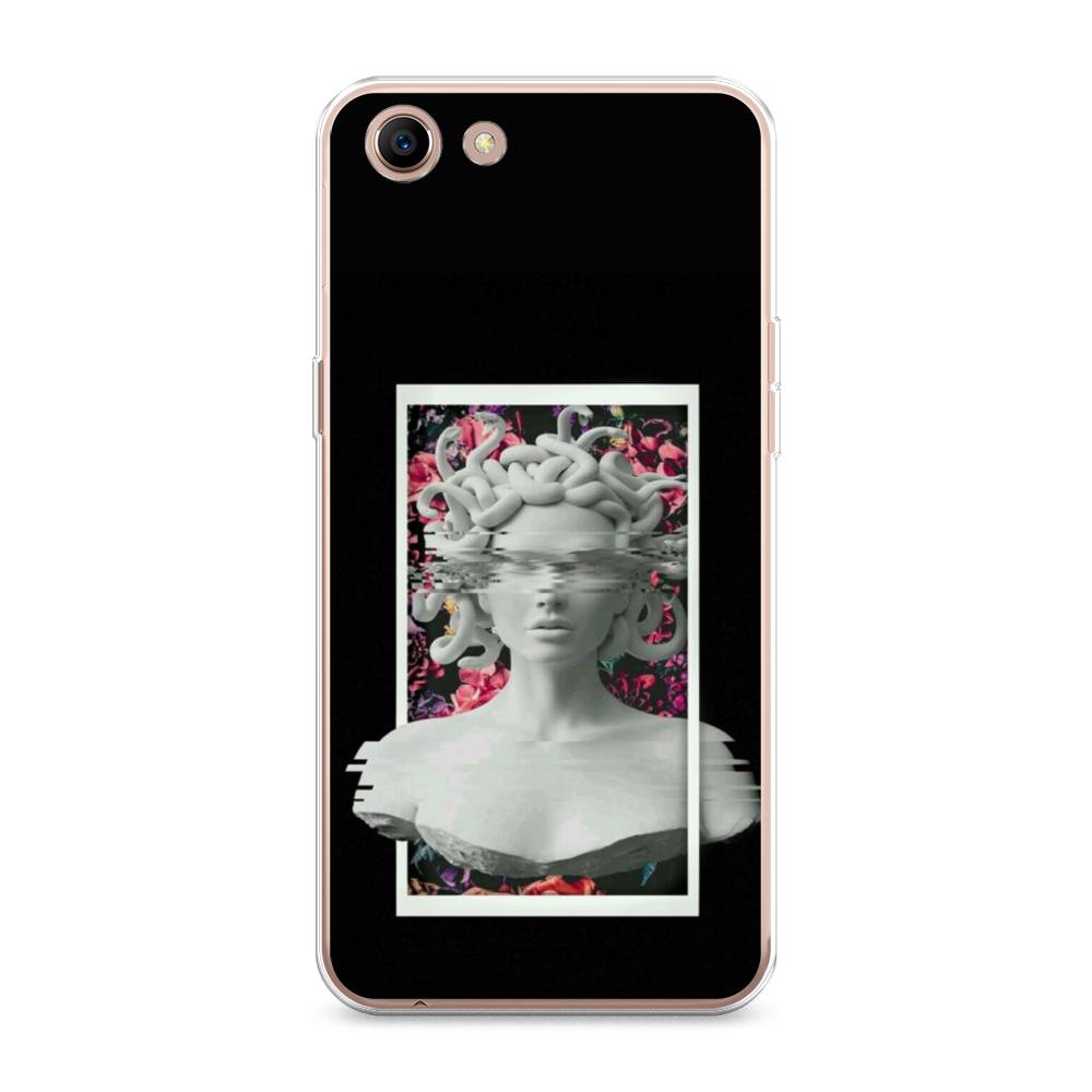 

Чехол для Oppo A83 "Web Punk Медуза Горгона", Черный;серый, 250150-6