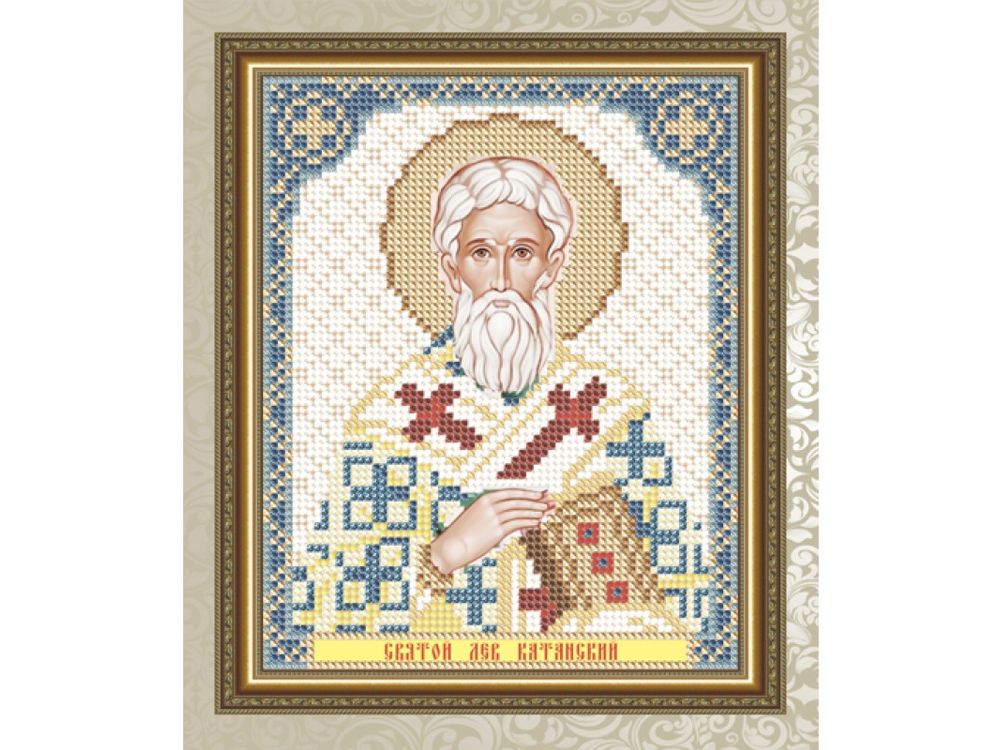 

Рисунок на ткани «Св. Лев Катанский»