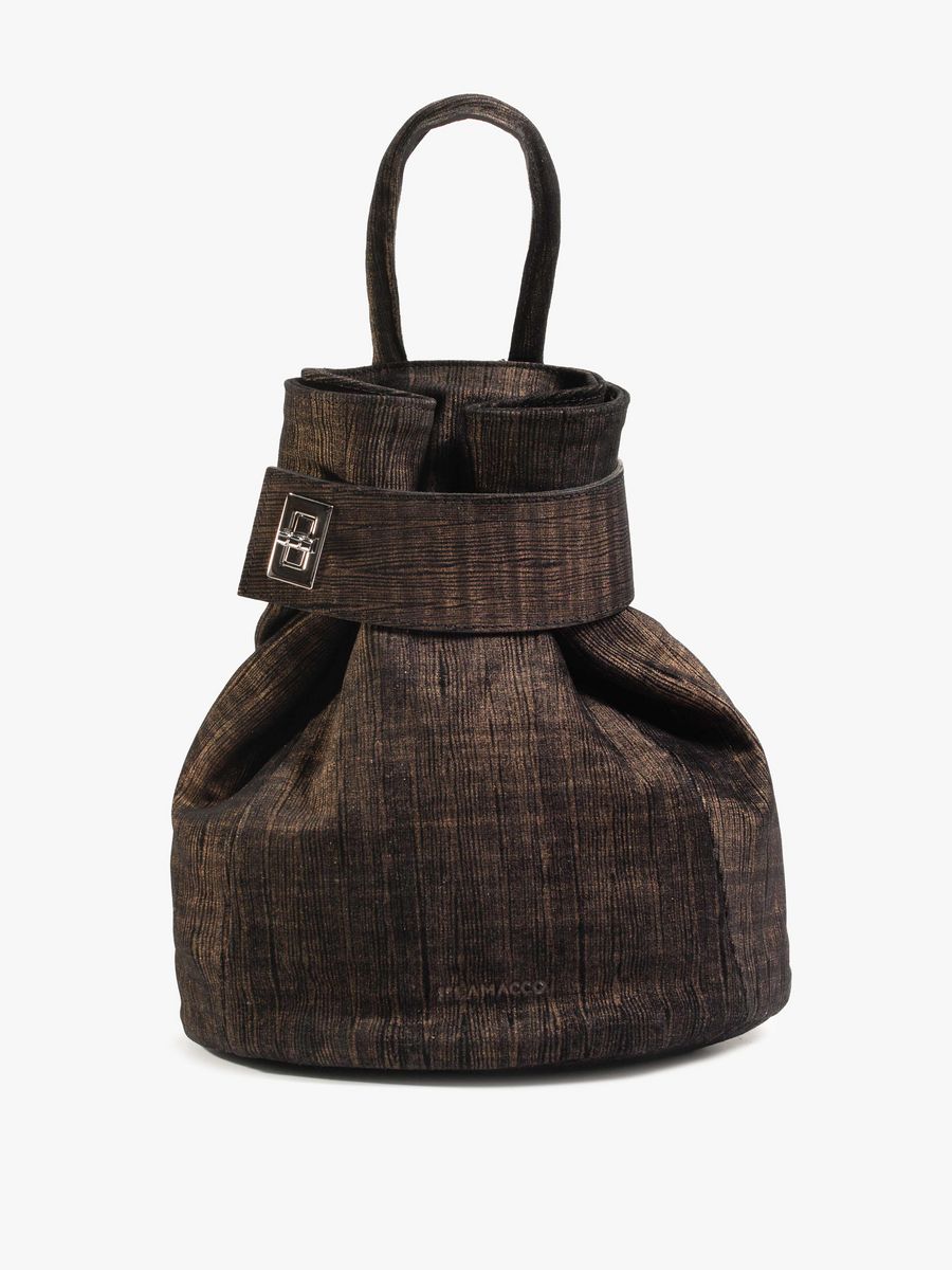 

Рюкзак женский Lamacco 9822L черная-бронза, 34х14х34 см, Коричневый, 9822L